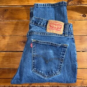 Levi's 559 Jeans Men's 34x34 (Fits 34x33) Blue Denim Relaxed Straight Fit